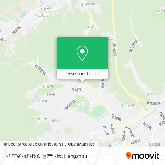 浙江富丽科技创意产业园 map