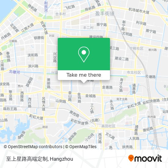 至上星路高端定制 map