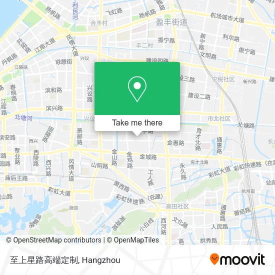 至上星路高端定制 map