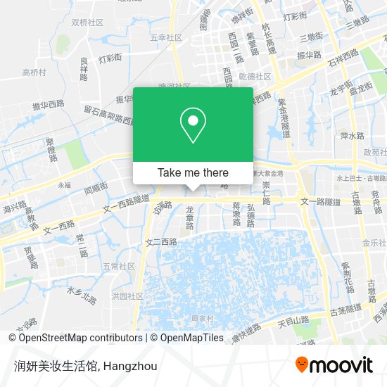 润妍美妆生活馆 map