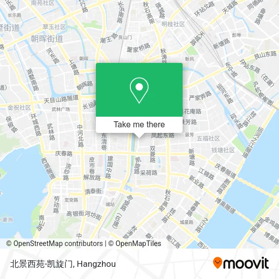 北景西苑-凯旋门 map