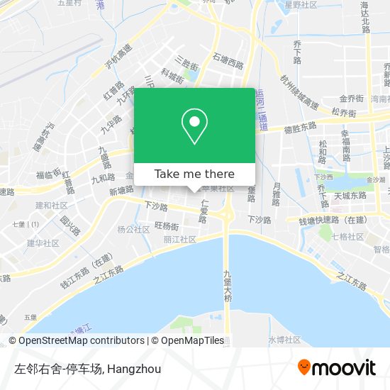 左邻右舍-停车场 map