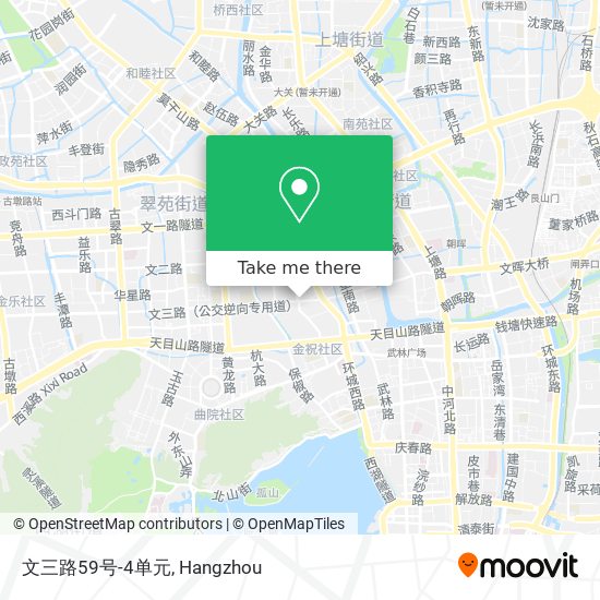 文三路59号-4单元 map