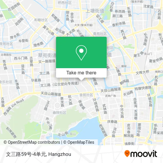 文三路59号-4单元 map