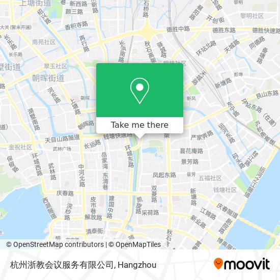 杭州浙教会议服务有限公司 map
