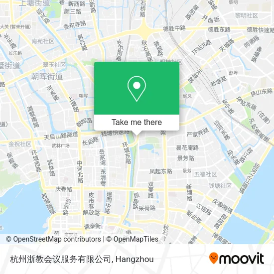 杭州浙教会议服务有限公司 map