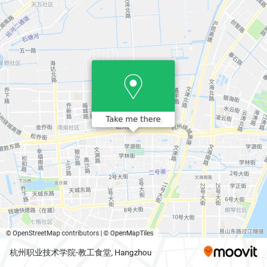 杭州职业技术学院-教工食堂 map