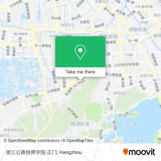 浙江公路技师学院-正门 map