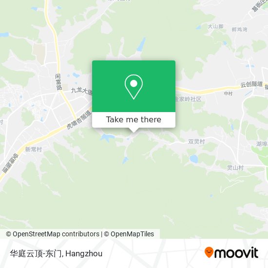 华庭云顶-东门 map