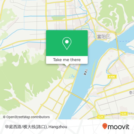 华庭西路/横大线(路口) map