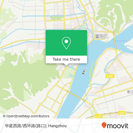 华庭西路/西环路(路口) map