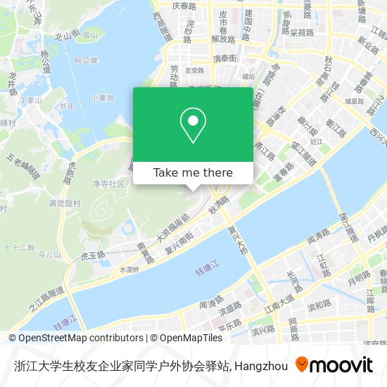 浙江大学生校友企业家同学户外协会驿站 map