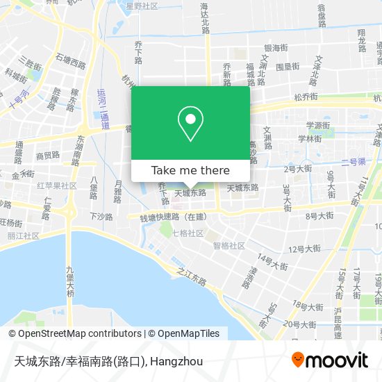 天城东路/幸福南路(路口) map