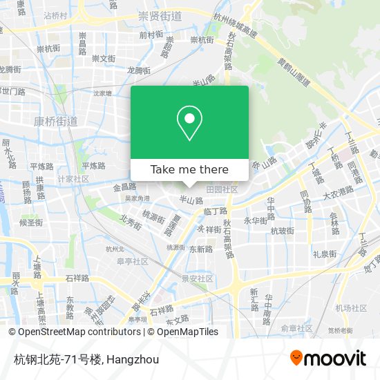 杭钢北苑-71号楼 map