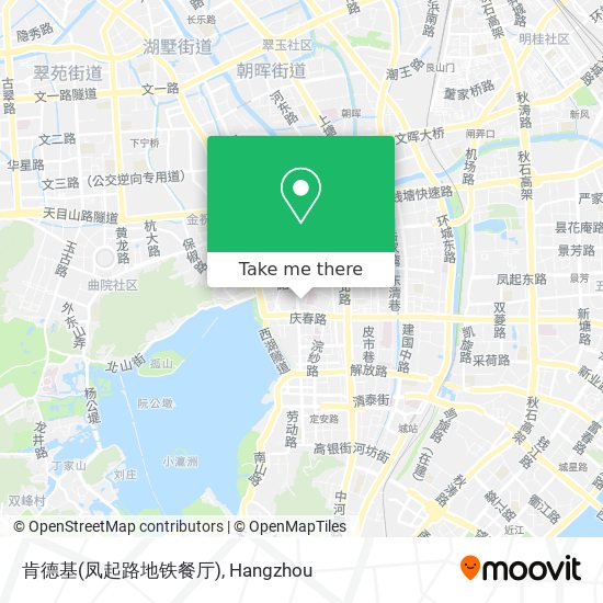 肯德基(凤起路地铁餐厅) map
