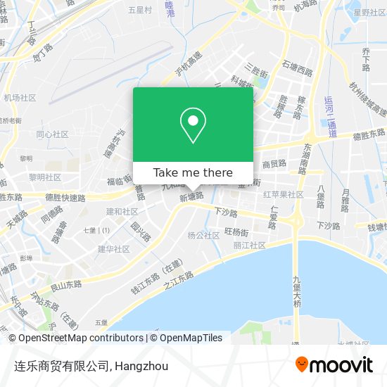 连乐商贸有限公司 map