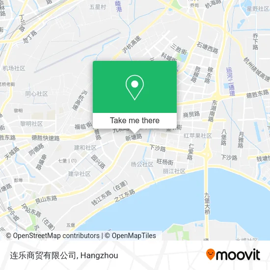 连乐商贸有限公司 map