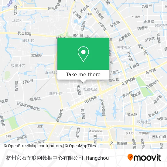 杭州它石车联网数据中心有限公司 map