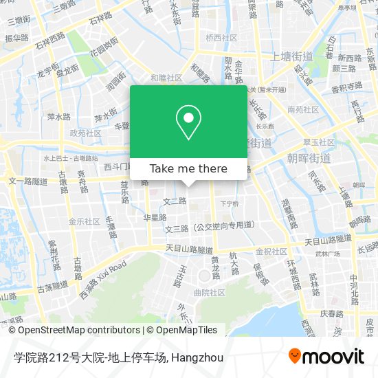 学院路212号大院-地上停车场 map
