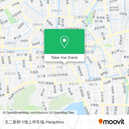 文二新村-1地上停车场 map