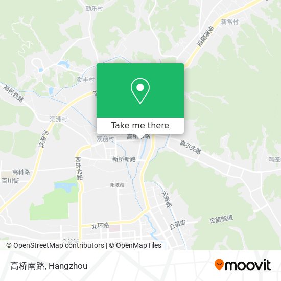高桥南路 map