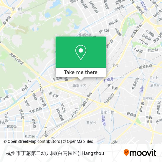 杭州市丁蕙第二幼儿园(白马园区) map