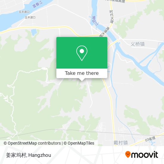 姜家坞村 map