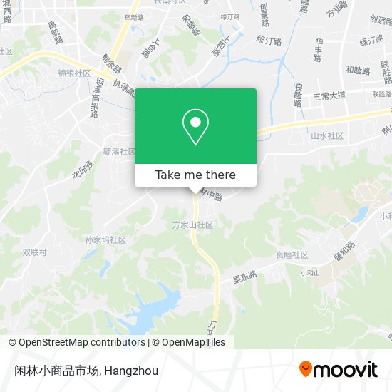 闲林小商品市场 map