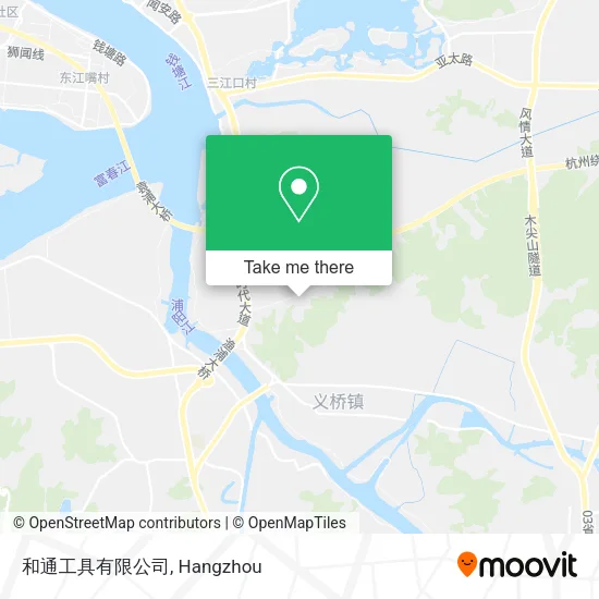 和通工具有限公司 map