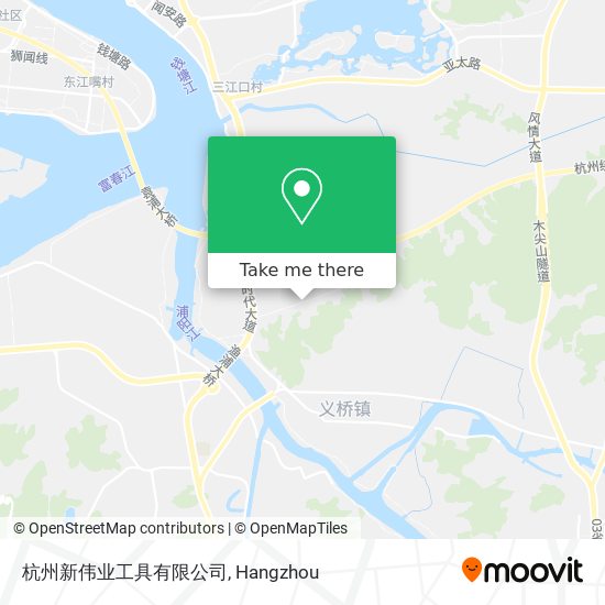 杭州新伟业工具有限公司 map