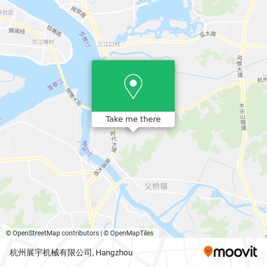 杭州展宇机械有限公司 map