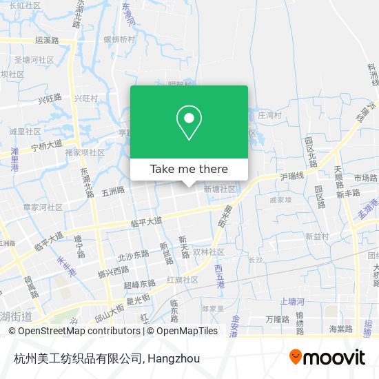 杭州美工纺织品有限公司 map