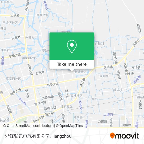 浙江弘讯电气有限公司 map