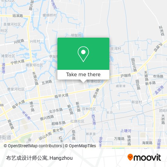 布艺成设计师公寓 map