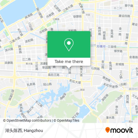 湖头陈西 map