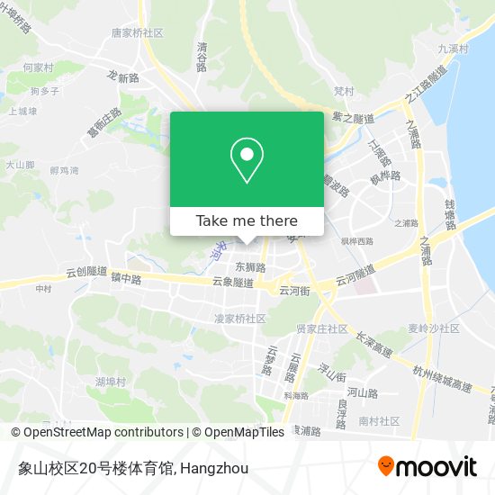 象山校区20号楼体育馆 map