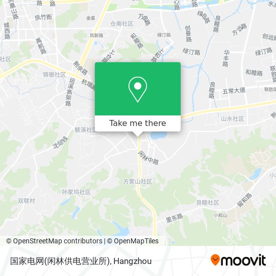 国家电网(闲林供电营业所) map