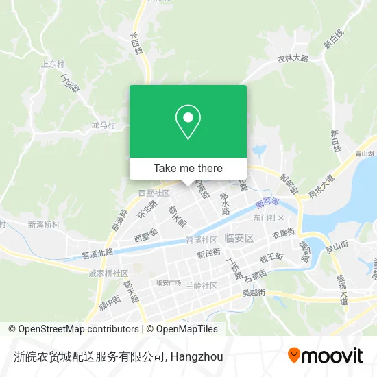 浙皖农贸城配送服务有限公司 map