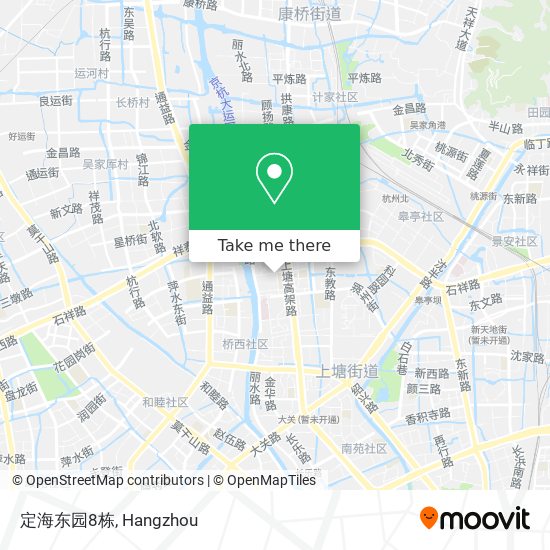 定海东园8栋 map