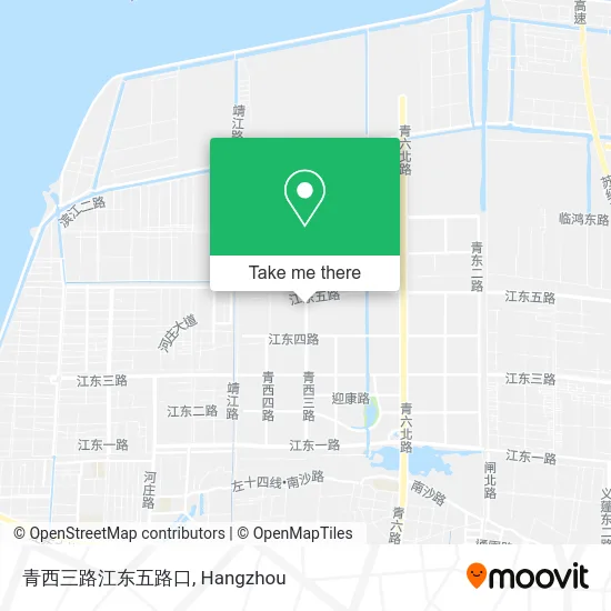 青西三路江东五路口 map