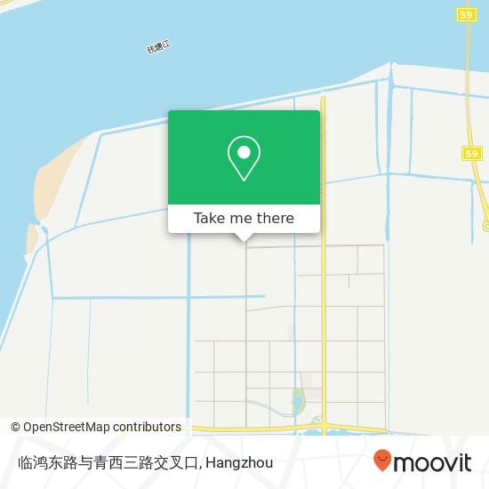 临鸿东路与青西三路交叉口 map