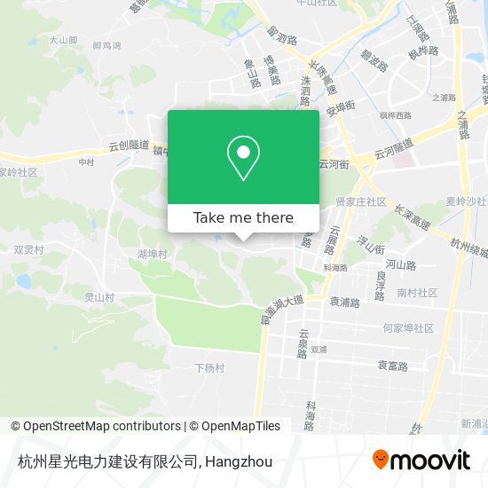 杭州星光电力建设有限公司 map
