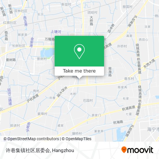 许巷集镇社区居委会 map