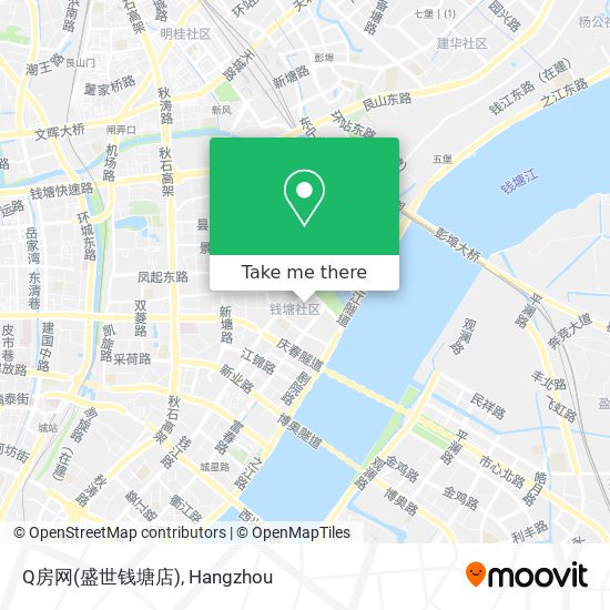 Q房网(盛世钱塘店) map