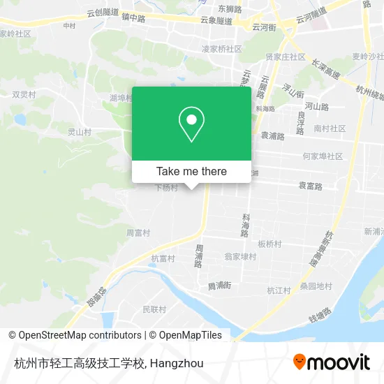 杭州市轻工高级技工学校 map