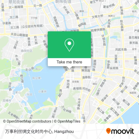 万事利丝绸文化时尚中心 map
