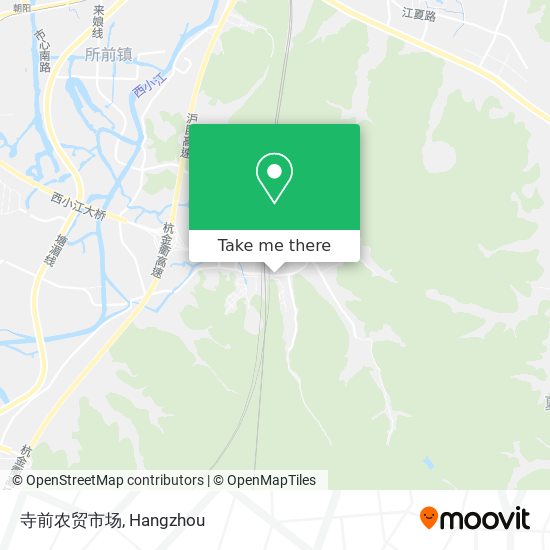 寺前农贸市场 map