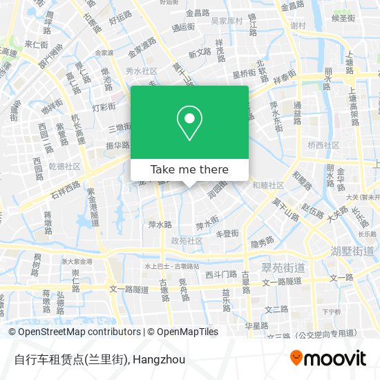 自行车租赁点(兰里街) map