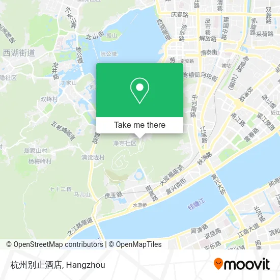 杭州别止酒店 map