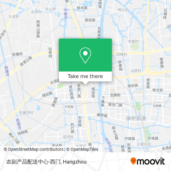 农副产品配送中心-西门 map